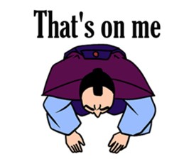 Cool Healthy  Samurai sticker #7103509