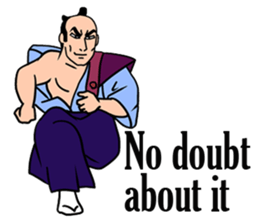 Cool Healthy  Samurai sticker #7103515