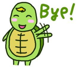 Pretty Little Turtle sticker #7103602