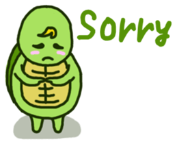 Pretty Little Turtle sticker #7103604