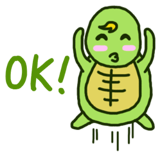 Pretty Little Turtle sticker #7103609