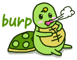 Pretty Little Turtle sticker #7103613