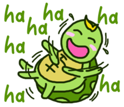 Pretty Little Turtle sticker #7103618