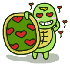 Pretty Little Turtle sticker #7103623