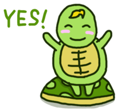 Pretty Little Turtle sticker #7103626