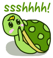 Pretty Little Turtle sticker #7103627