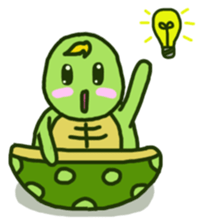 Pretty Little Turtle sticker #7103632