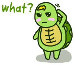 Pretty Little Turtle sticker #7103633