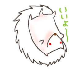 cute mascot Kaon&Roll sticker #7103802