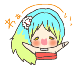 cute mascot Kaon&Roll sticker #7103807