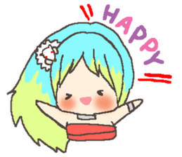 cute mascot Kaon&Roll sticker #7103811