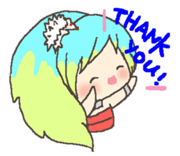 cute mascot Kaon&Roll sticker #7103814