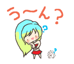 cute mascot Kaon&Roll sticker #7103818