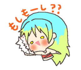 cute mascot Kaon&Roll sticker #7103819