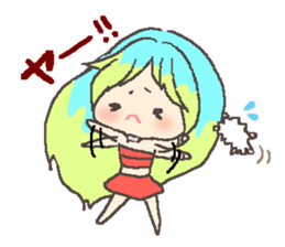 cute mascot Kaon&Roll sticker #7103831