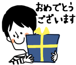 A little stylish sticker #7104025