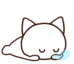 Nagoya dialect cat! sticker #7105295