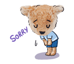 Teddy Edward love a trip sticker #7105707