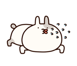 Rebellious rabbit sticker #7105968