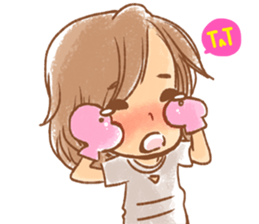 N' Pu-ing, Pink Boxing Gloves sticker #7106644