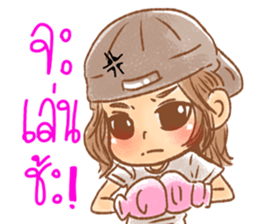 N' Pu-ing, Pink Boxing Gloves sticker #7106651