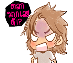 N' Pu-ing, Pink Boxing Gloves sticker #7106661