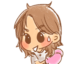 N' Pu-ing, Pink Boxing Gloves sticker #7106662