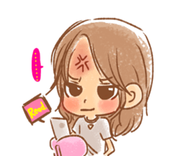 N' Pu-ing, Pink Boxing Gloves sticker #7106663