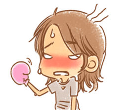 N' Pu-ing, Pink Boxing Gloves sticker #7106670