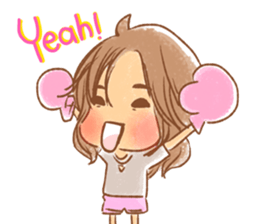 N' Pu-ing, Pink Boxing Gloves sticker #7106671