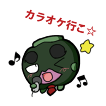Pumpkin Yamada -kun sticker #7106896