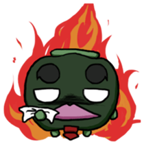 Pumpkin Yamada -kun sticker #7106918