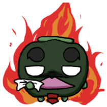 Pumpkin Yamada -kun sticker #7106918