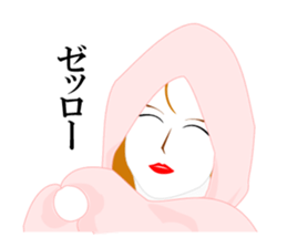 Girl in A Raincoat 2 sticker #7106923