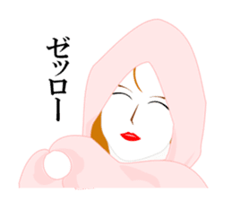 Girl in A Raincoat 2 sticker #7106923