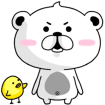Shiro Kuma and Hyoko sticker #7108000