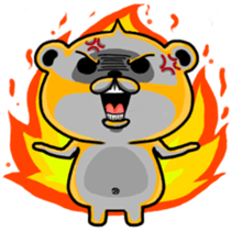 Shiro Kuma and Hyoko sticker #7108001