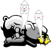 Shiro Kuma and Hyoko sticker #7108003