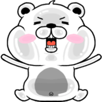 Shiro Kuma and Hyoko sticker #7108005