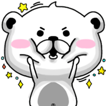 Shiro Kuma and Hyoko sticker #7108024