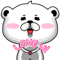 Shiro Kuma and Hyoko sticker #7108025