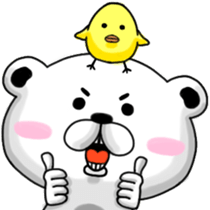 Shiro Kuma and Hyoko sticker #7108030