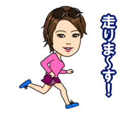 chie kinoshita sticker sticker #7108257