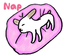 Hand riding dog(ENGLISH ver.) sticker #7108393