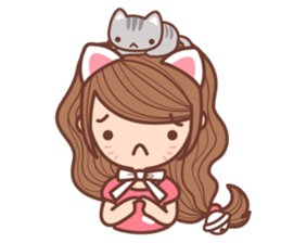 CHU CHU Cat sticker #7108725