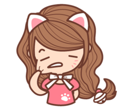 CHU CHU Cat sticker #7108726