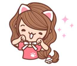 CHU CHU Cat sticker #7108727