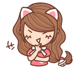 CHU CHU Cat sticker #7108728