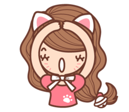 CHU CHU Cat sticker #7108729