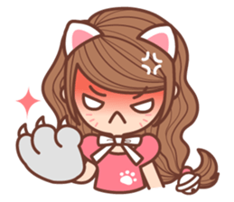 CHU CHU Cat sticker #7108731